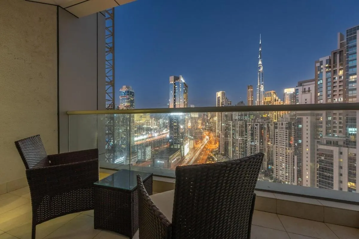 Classy 2-Bedrooms Apartment With Vintage-Inspired Furniture At Executive Tower M! Dubai